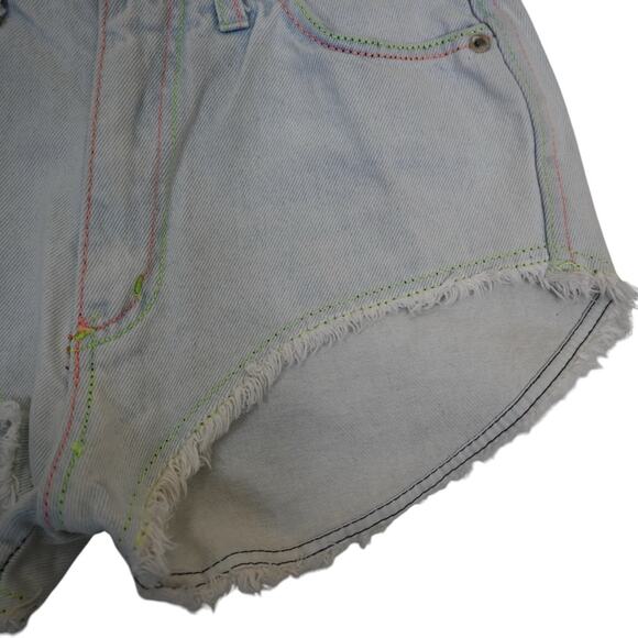 Chewman Limited Womens Jean Shorts Made in Italy - Picture 5 of 9